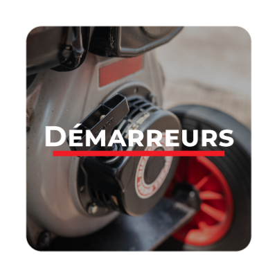 Vente de dmarreurs pour tondeuses, motoculteurs, etc.